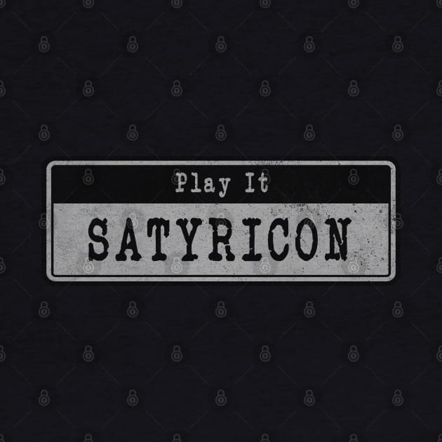 Satyricon // Vintage Fanart Tribute by j.adevelyn